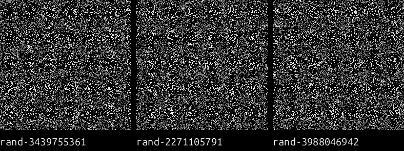 C rand randograms